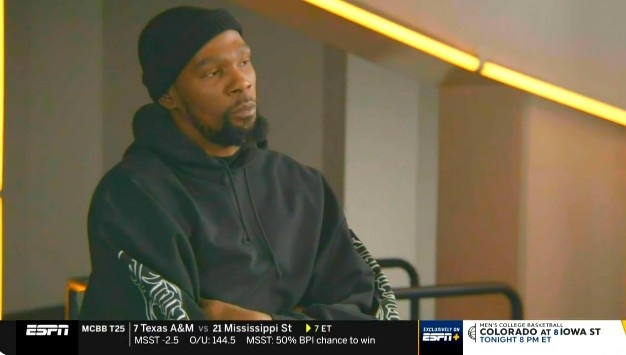  還打多久退役？KD：目前無法預測終點 可能會發(fā)生也可能不會