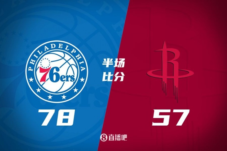  殘陣76人4人上雙半場(chǎng)領(lǐng)先火箭21分！伊森18分 杰倫-格林11中2
