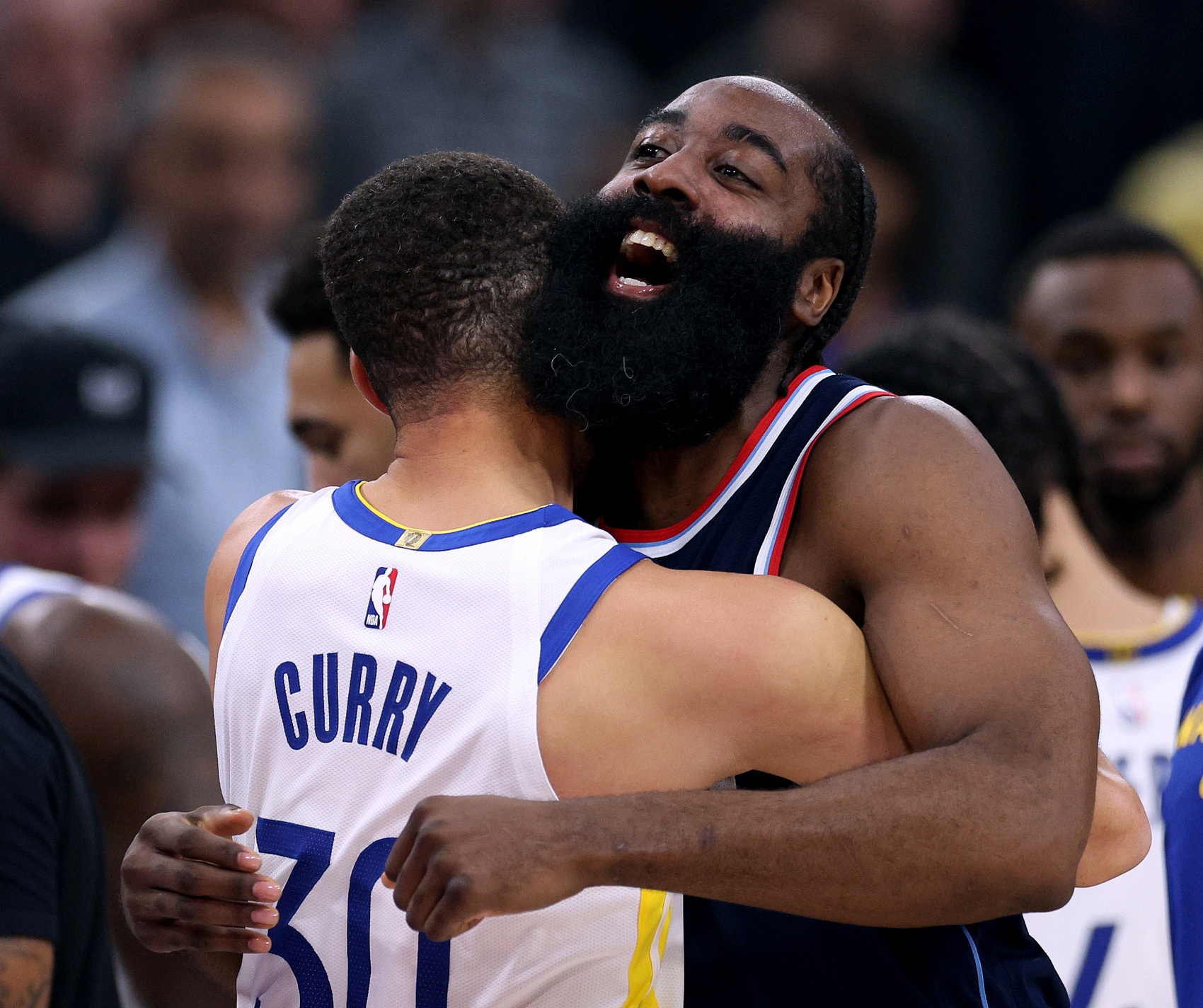  諸神黃昏！庫里哈登先后50+ NBA歷史首次兩名35歲以上球員轟50+！